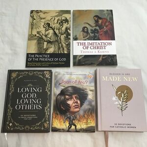 Catholic Books Bundle Lot God Christianity Devotionals
